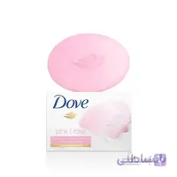 صابون داو صورتی Dove Pink با رایحه گل رز مقدار ۱۳۵ گرم