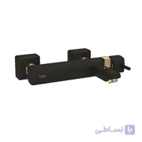 شیر حمام شودر مدل یونیک مشکی طلایی