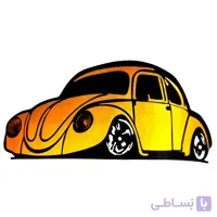 استیکر فولکس 3D