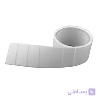 برچسب خردشونده UPM فنلاندی - سفید نیمه مات 50mmX25mm - بوبین بزرگ - رول 4000 عددی