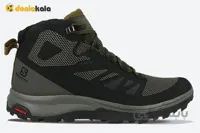 کفش و پوتین کوهنوردی مردانه سالامون ضدآب اوت لاین Salomon Outline Mid Gore-Tex GTX 404763 ا Mens mountaineering shoes and boots Salomon Outline Mid Gore-Tex GTX 404763