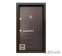 درب ضد سرقت نگین ونگه با روکش pvc