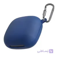سازگار با Powerbeats Pro 2019 Case ، 360 درجه محافظت از بدن کاملاً ضد خراش Drop Proof Case Case PC پوشش محافظ پوست با Nonslip Carabiner سازگار با Beats Powerbeats Pro (آبی)