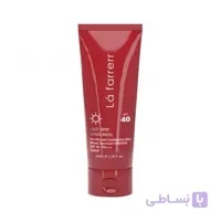 کرم ضد آفتاب و ضد لک رنگی لافارر مخصوص پوست های چرب و مستعد آکنه رنگ متوسط SPF40 ا La Farrerr Anti Spot Sunscreen Cream for Oily and Acne Prone Skin SPF40