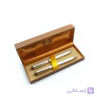 خودکار و خودنویس جفتی طلایی و نقره ای پیزا ایپلمات