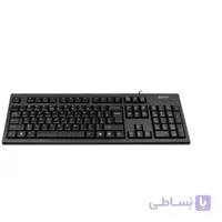 کیبورد و ماوس باسیم ای فورتک مدل KR-8520D ا A4Tech KR-8520D Keyboard and Mouse