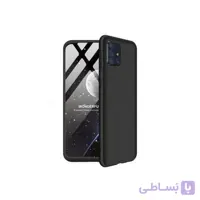 کاور ۳۶۰ درجه مدل GKK مناسب Galaxy A71 مشکی دور مشکی