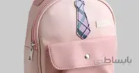 کوله پشتی کودک Garden طرح کراوات رنگ صورتی
