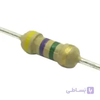 مقاومت 4.7 مگا اهم 1/4 وات 5 درصد | 4.7M
