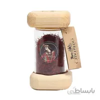 7 گرم زعفران درب چوبی