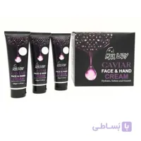 کرم دست تیوبی خاویار مکس لیدی maxlady حجم 100 ml