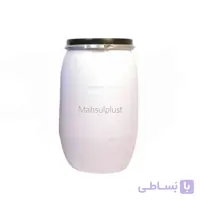 بشکه 140 لیتری صنعتی واشر دار سفید