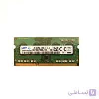 رم لپ تاپ DDR3L تک کاناله ۱۶۰۰ مگاهرتز CL11 سامسونگ مدل PC3L ظرفیت 4 گیگابایت ا SAMSUNG DDR3L 1600MHZ CL11 PC3L RAM 4G