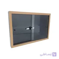 تابلو اعلانات شیشه خور MDF سایز 120×90