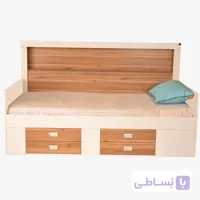 تخت خواب تکنفره لمکده مدل sofa