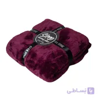پتو افرا مدل چهار فصل رنگ ارغوانی سایز 220 × 180 سانتی متر