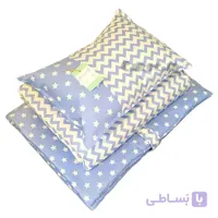 Gynura Blue Dream Baby Portable Bed 3 Pcs Set ا سرویس 3 تکه مسافرتی خواب نوزادی ژینورا مدل Blue Dream