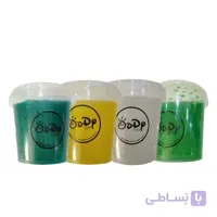 اسلایم اکلیلی سطلی مدل گلکسی oddy toys وزن 1 کیلوگرم