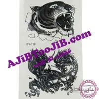 برچسب تتو حیوانات وحشی