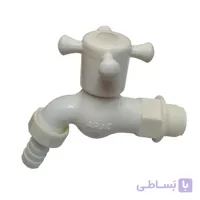 شیر حیاطی نیم دور دسته سکانی مدل خزر ا yard tap