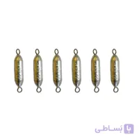 سرب ماهیگیری کد 33g بسته 6 عددی