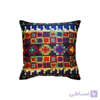 کاور کوسن طرح چهارخانه ۱