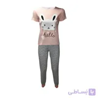 ستتی شرت آستین کوتاه و شلوار زنانه مدل 5841