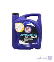 روغن موتور خودرو بهتام روانکار مدل 10W40 Renovation حجم 5 لیتر