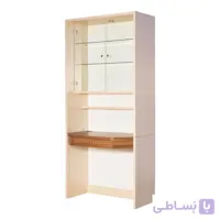 میز تحریر ویترین دار ۹۵ پایه معلق