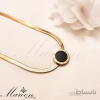 گردنبند بولگاری هرینگبون مارون CN183