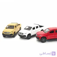 ماکت ماشین فلزی مرسدس بنز پیکاپ X کلاس سفید ویلی Welly اسباب بازی و کلکسیونی در فروشگاه تهران ماکت