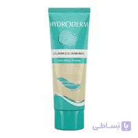 ماسک کرمی ضد چروک و سفت کننده پوست هیدرودرم با حجم 100 گرم ا Hydroderm Collagen Q10 Cream Mask 100 g