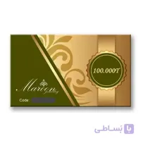 کارت هدیه 100 هزار تومانی فروشگاه زیورآلات مارون 2