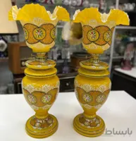 یک جفت چراغ کریمخانی شکم دار