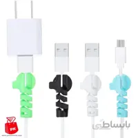 نگهدارنده و محافظ کابل فنری G882 بسته 4 عددی