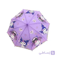 چتر بچگانه 8 پره مدل کرومی سوت دار قطر 80 سانتی‌متر
