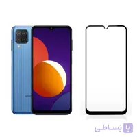 گلس سامسونگ Samsung Galaxy M12 مدل شیشه ای فول تمام صفحه
