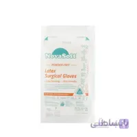 دستکش جراحی بدون پودر نوا سایز ۷ ا Nova powderless surgical gloves size 7