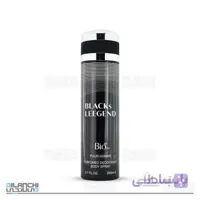 اسپری خوشبو کننده بدن مردانه بیو استار مدل Blacks Legend حجم 200 میلی لیتر
