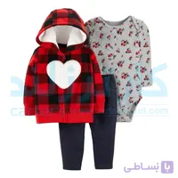 سه تکه دخترانه کارترز مدل 1040