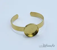 قاب دستبند بندپهن کفه دار طرح دایره
