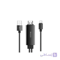 کابل لایتنینگ به اچ دی ام آی یسیدو Yesido HM04 Lightning To HDMI Adapter 1.8m