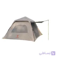چادر کمپینگ 8 نفره پکینیو مدل اتوماتیک سایه بان دار