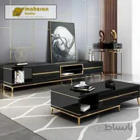 میز تلویزیون استیل مدل گلین GOLIN