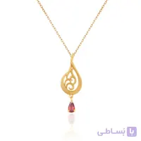 آویز طلا زنانه طرح اسلیمی بته جقه کد CP325