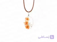 گردنبند زنانه رزین گل خشک فلیسیدا toxic-n-193