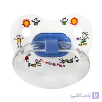 پستانک گرد سیلیکونی نوزادی پنبه ریز
