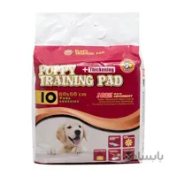پد آموزشی ادرار Hush Pet مخصوص سگ بسته 10 عددی - ابعاد 60*60