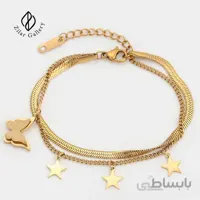 دستبند دولاین پروانه و ستاره