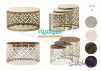 میز جلو مبلی عسلی مدل رز